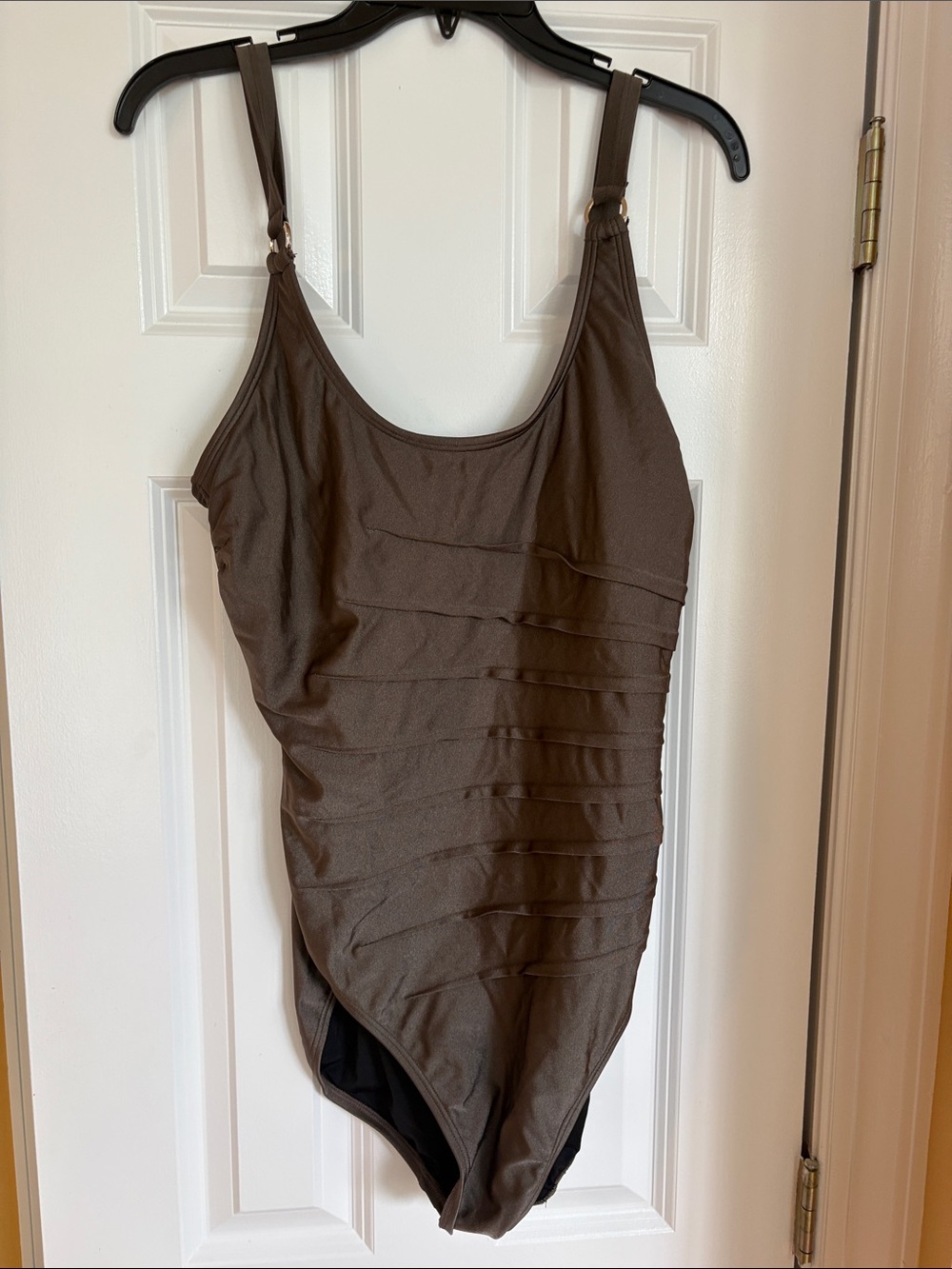 Calvin Klein Brown One-Piece Swimsuit